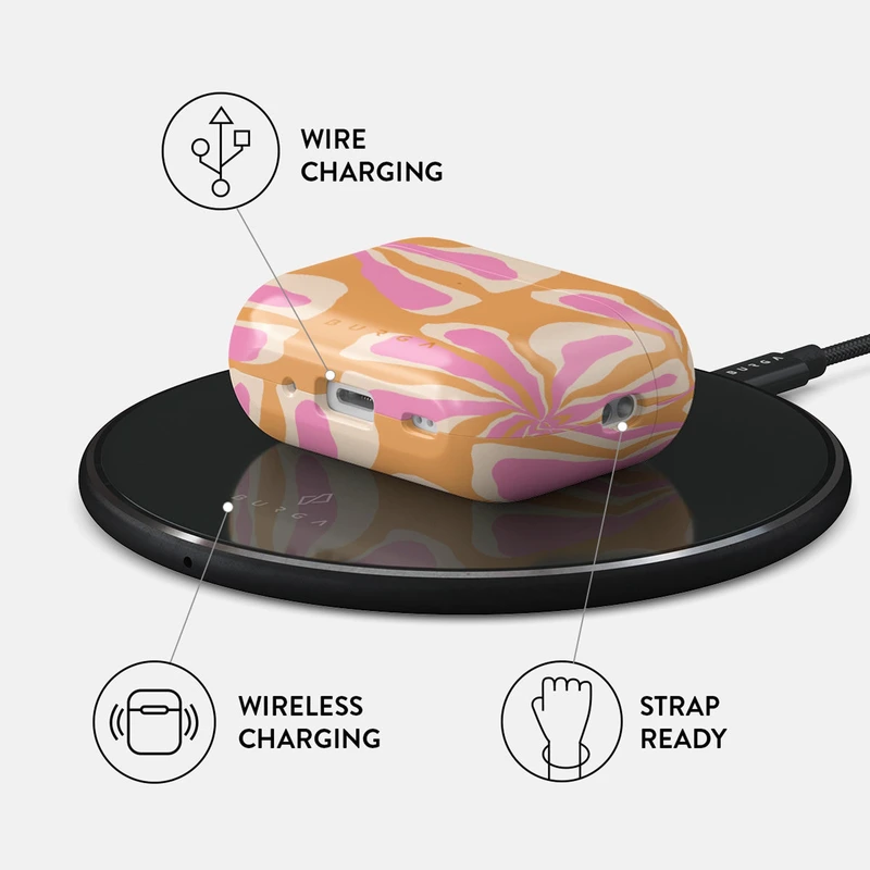 Burga Aloha - Apple AirPods Pro 2 Skyddsfodral - 2800139
