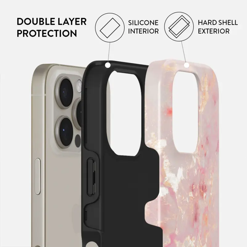 Burga Golden Coral - Apple iPhone 16 Tough MagSafe Skyddsskal - 2937645