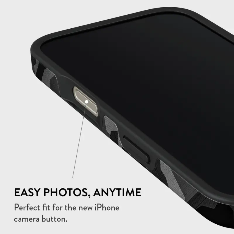 Burga Night Black Camo - Apple iPhone 16 Tough MagSafe Skyddsskal - 2937765