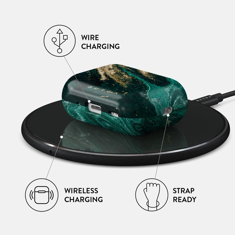 Burga Emerald Pool - Apple AirPods Pro 2 Skyddsfodral - 2800330
