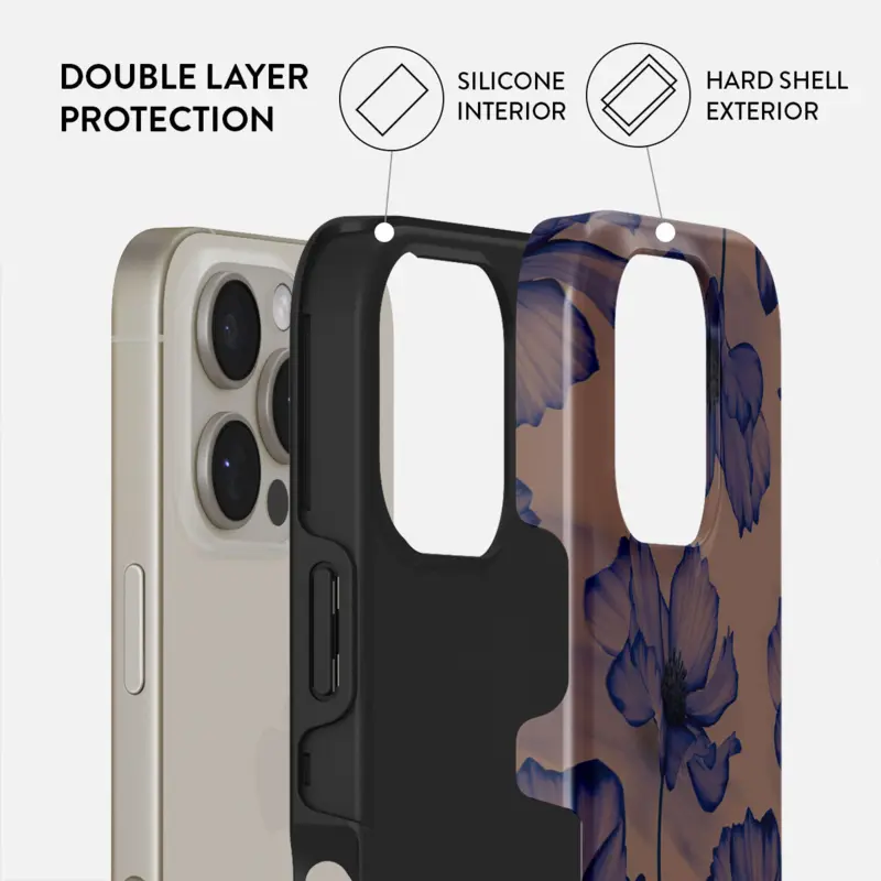 Burga Velvet Night - Apple iPhone 16 Pro Max Tough MagSafe Skyddsskal - 2938419