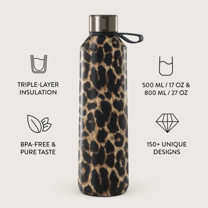 Burga Player - Vatten-/Termosflaska 800ml - 2948536