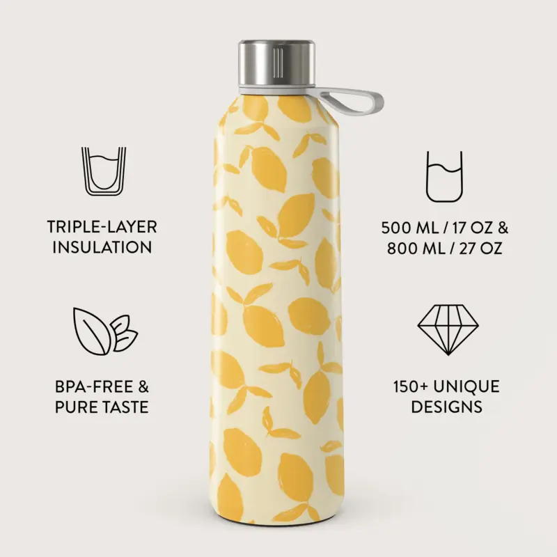 Burga Lemon Tart - Vatten-/Termosflaska 800ml - 2948574