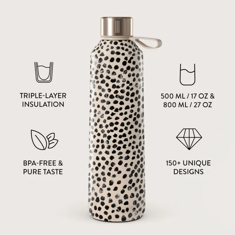 Burga Almond Latte - Vatten-/Termosflaska 800ml - 2948640