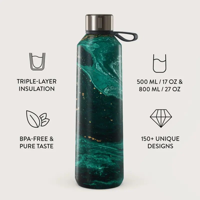 Burga Emerald Pool - Vatten-/Termosflaska 800ml - 2948642
