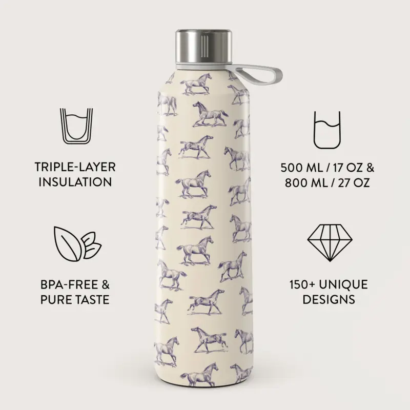 Burga Derby Race - Vatten-/Termosflaska 800ml - 2948762