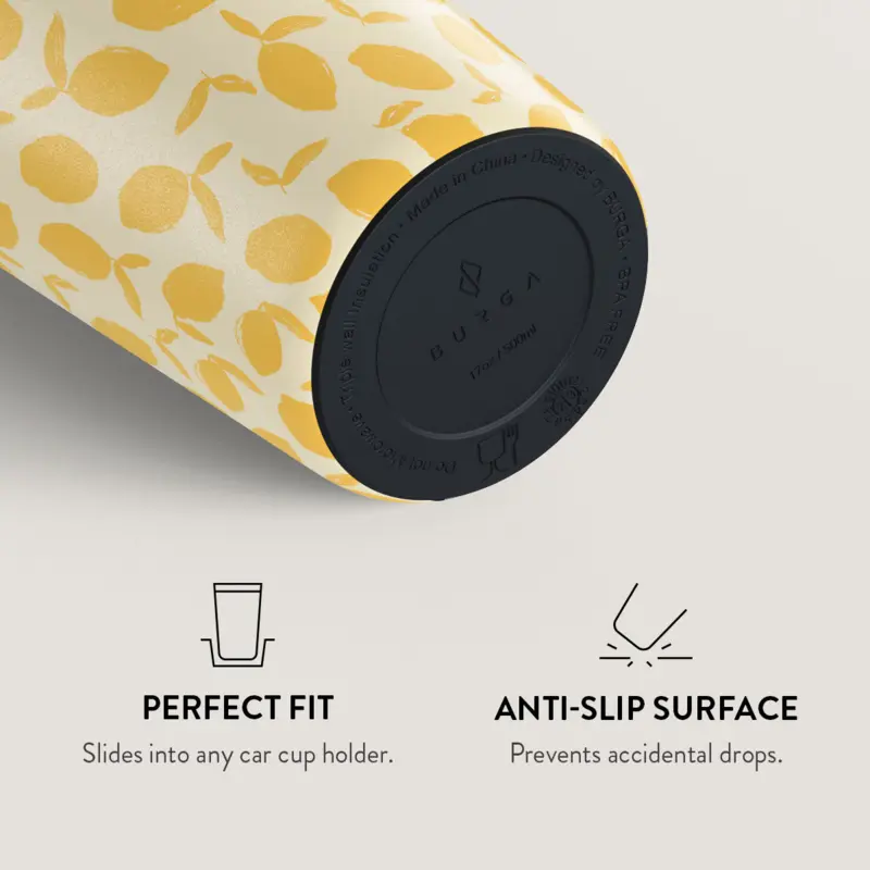 Burga Lemon Tart - Termosmugg med Lock-/Sugrörs set - 2950282