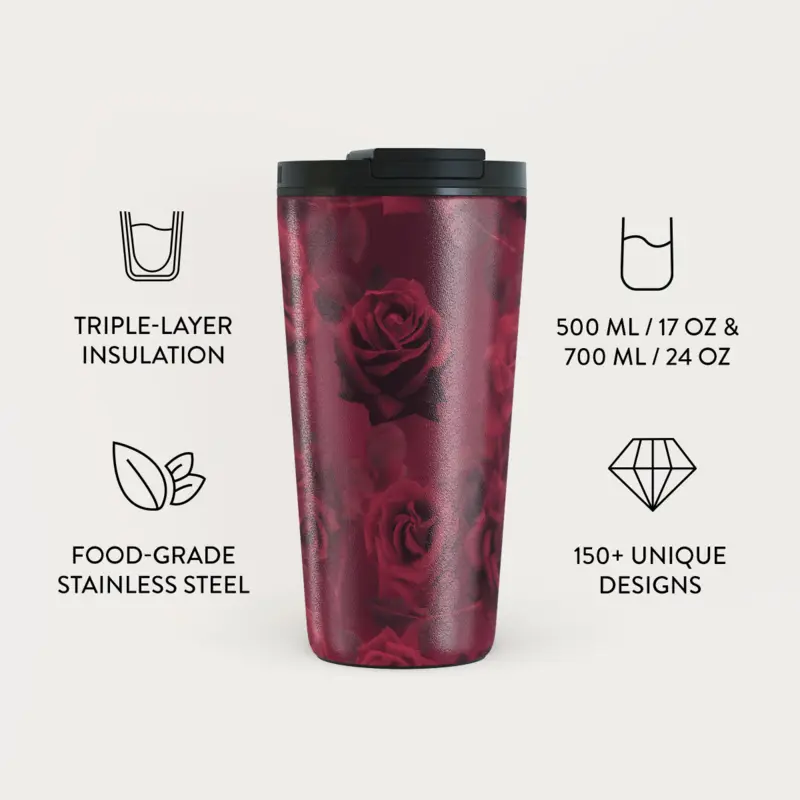 Burga Femme Fatale - Termosmugg med Lock-/Sugrörs set - 2950400