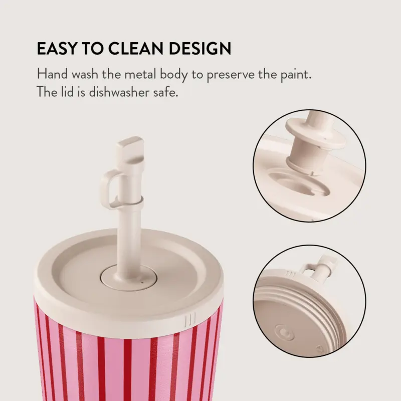 Burga Favorite Bikini - Termosmugg med Lock-/Sugrörs set - 2950460