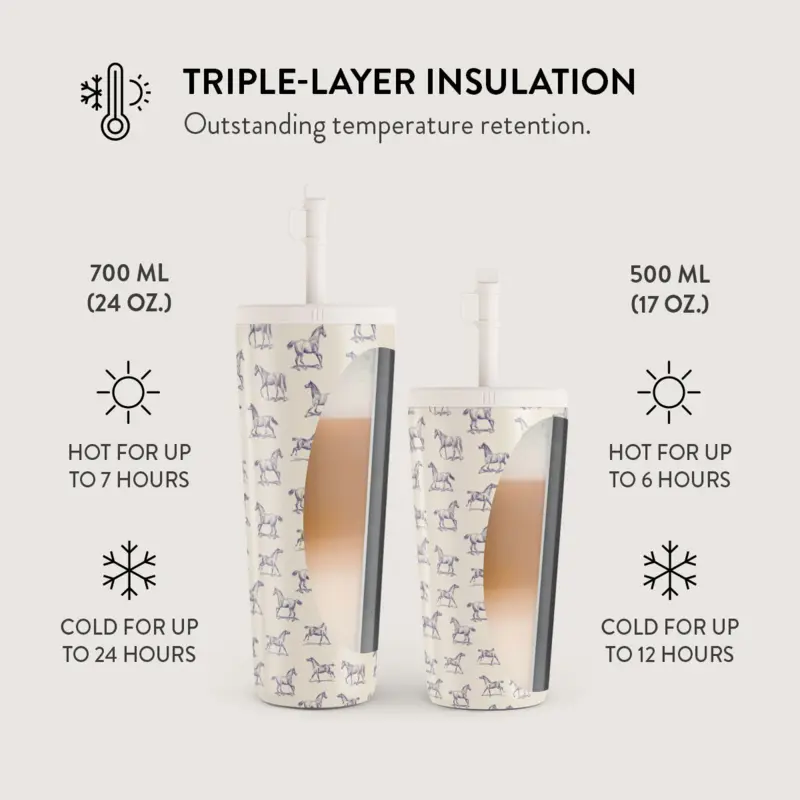 Burga Derby Race - Termosmugg med Lock-/Sugrörs set - 2950470