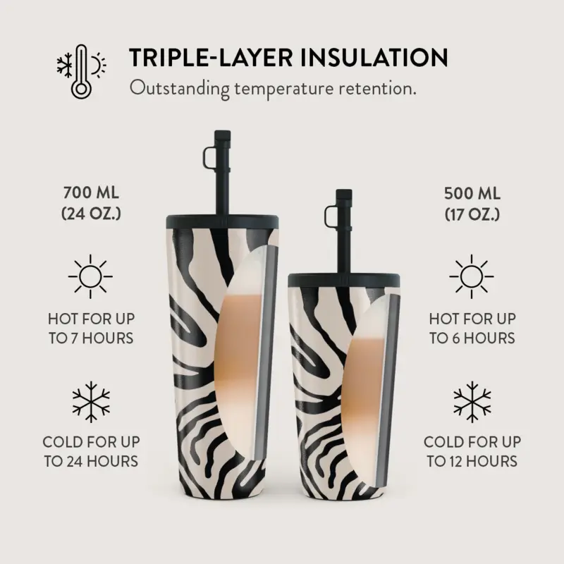 Burga Imperial - Termosmugg med Lock-/Sugrörs set - 2950524