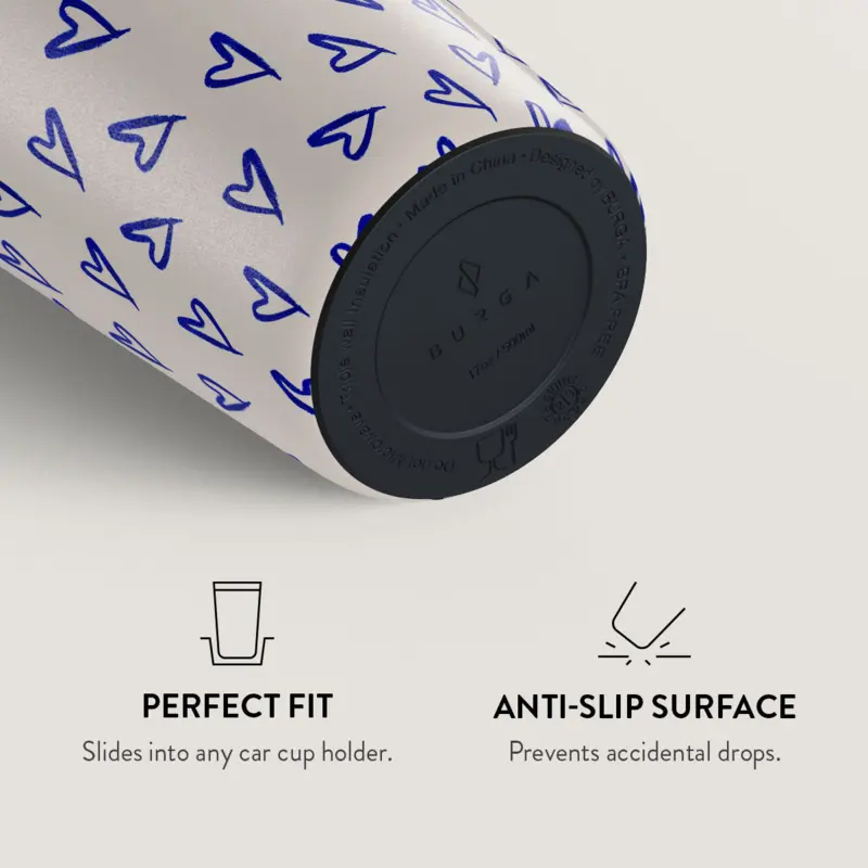 Burga Love Me Right - Termosmugg med Lock-/Sugrörs set - 2950536