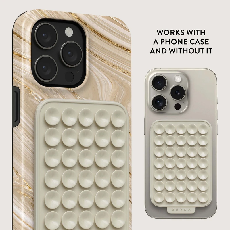 Burga StickPad-Sticky Grip Ljusgrå - 2966119