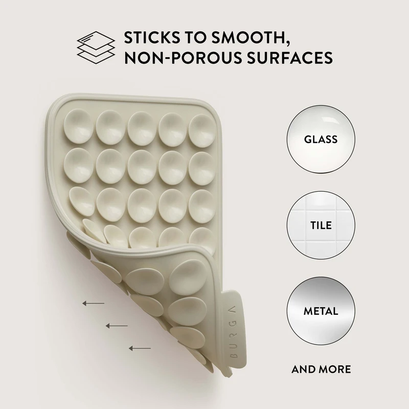 Burga StickPad-Sticky Grip Ljusgrå - 2966119