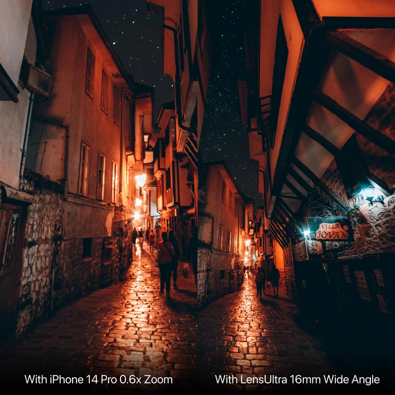 Shiftcam LensUltra 16mm vidvinkel S-fäste kompatibel svart - 2966803