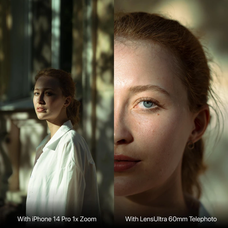 Shiftcam LensUltra 60mm Telephoto S-Mount kompatibel Svart - 2966804