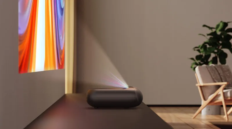 Yaber K300s DLP 3x RGB Laser UST Projektor Svart - 1363035