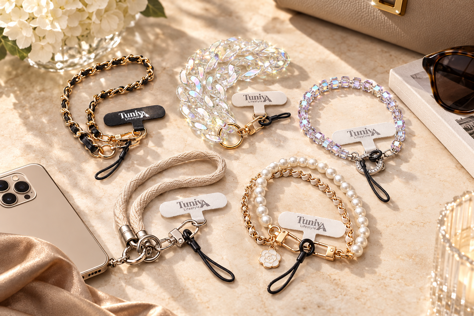 Tuniva The Strap Wristlet designs
