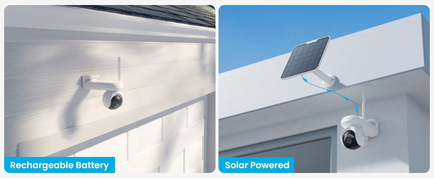 Reolink Altas PT Ultra - Långvarigt batteri och solcellslösning